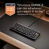 Mechaniczna klawiatura gamingowa GLORIOUS GMMK 3 65% przewodowa USB, QWERTY US, RGB, czarna