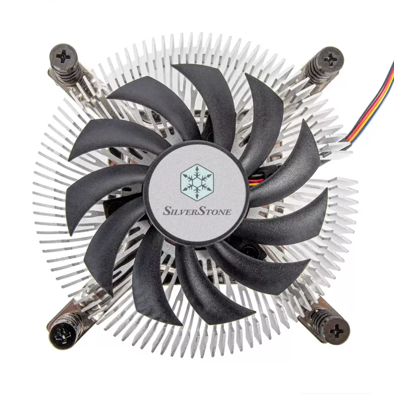 Chłodzenie powietrzne Silverstone NT07-1700 8 cm Czarny 12V 2,6 mmH2O