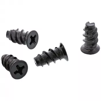 Wkręty do wentylatora InLine 5,0x10,0 mm czarne 50 szt.