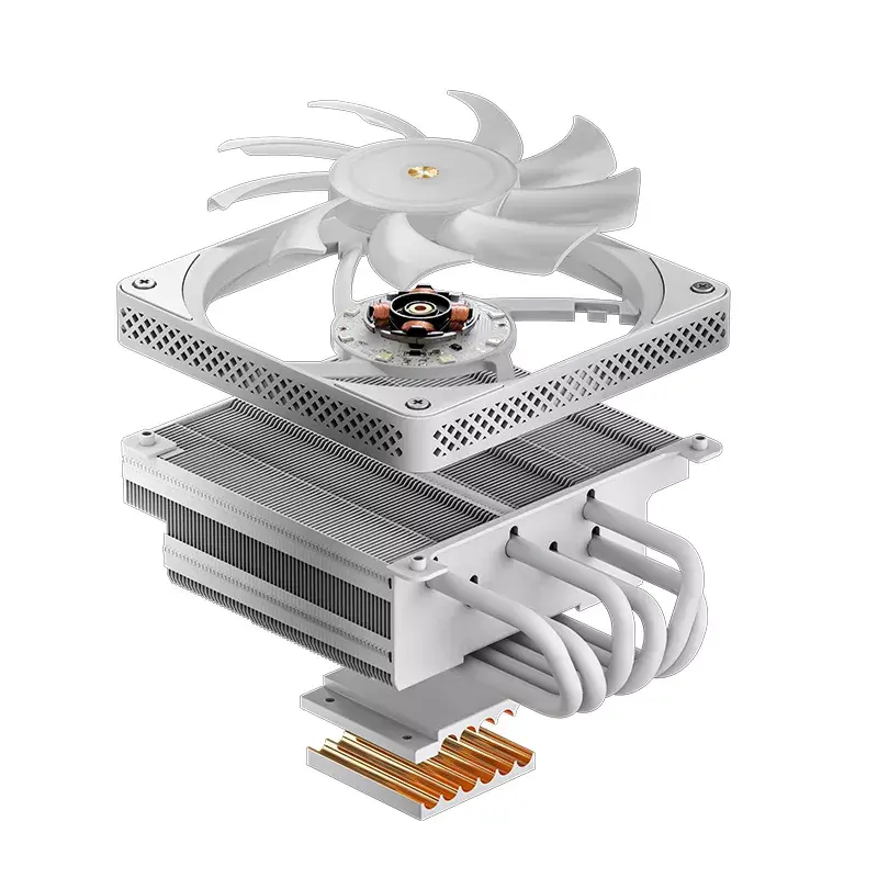 Chłodzenie powietrzne Jonsbo HX6200D 12 cm 700-1800 RPM biały