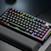 Glorious Gaming GMMK 3 PRO 75% Prebuilt Wired Czarny - US, Przewodowa, USB, Mechaniczna, QWERTY, RGB LED, Czarna