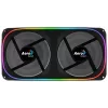 Aerocool ASTRO24 Dual Fan PC 12cm ARGB LED Antivibration Support Czarny