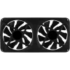 Aerocool ASTRO24 Dual Fan PC 12cm ARGB LED Antivibration Support Czarny