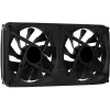 Aerocool ASTRO24 Dual Fan PC 12cm ARGB LED Antivibration Support Czarny