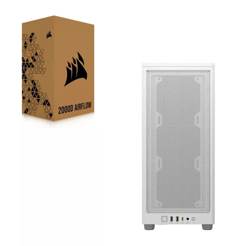 PC Case Corsair 2000D AIRFLOW Small Form Factor biały