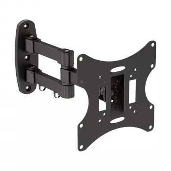 Uchwyt ścienny InLine do TFT/LED/Plazma 58–107 cm (23–42 cale) z regulacją kąta nachylenia/obrotu, VESA 100x100–200x200, maks. 30 kg, czarny