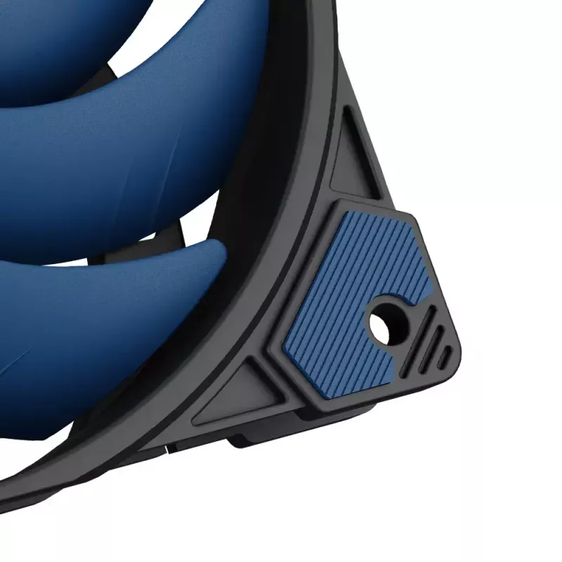 Wentylator procesora Akasa ALUCIA SC 14 cm czarno-niebieski łożysko hydro-dynamiczne