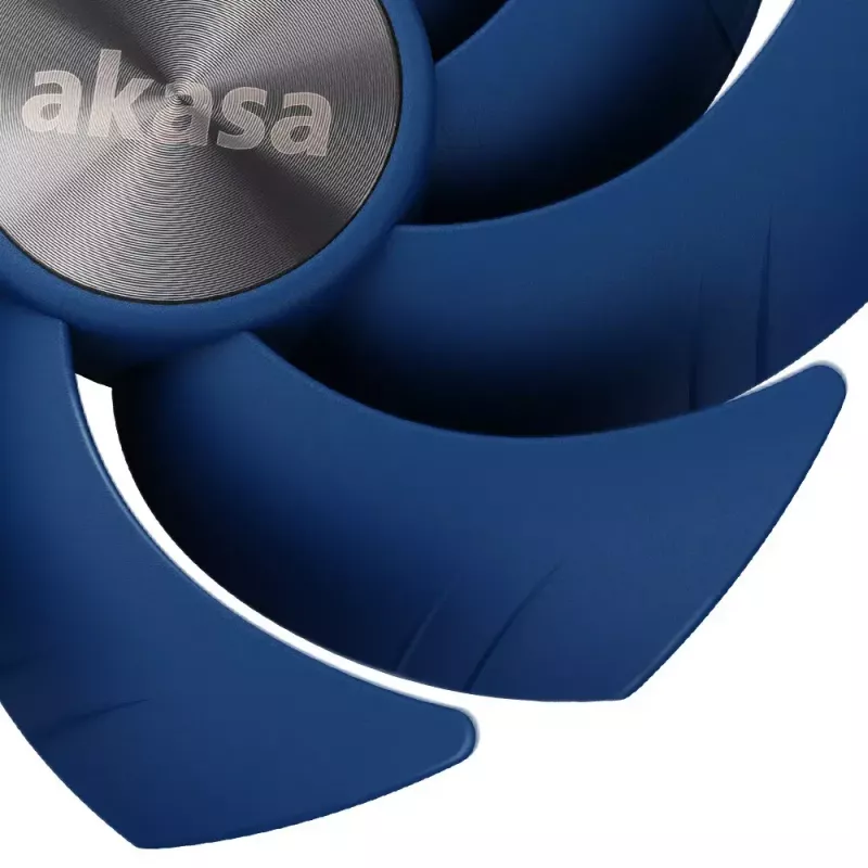 Wentylator procesora Akasa ALUCIA SC 14 cm czarno-niebieski łożysko hydro-dynamiczne