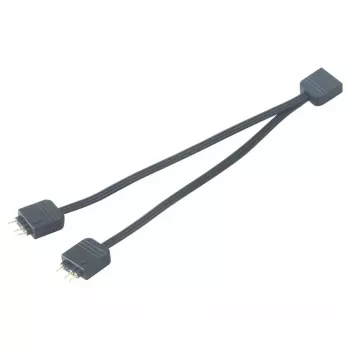Kabel rozdzielacza adresowalnego RGB LED Akasa AK-CBLD08-12BK
