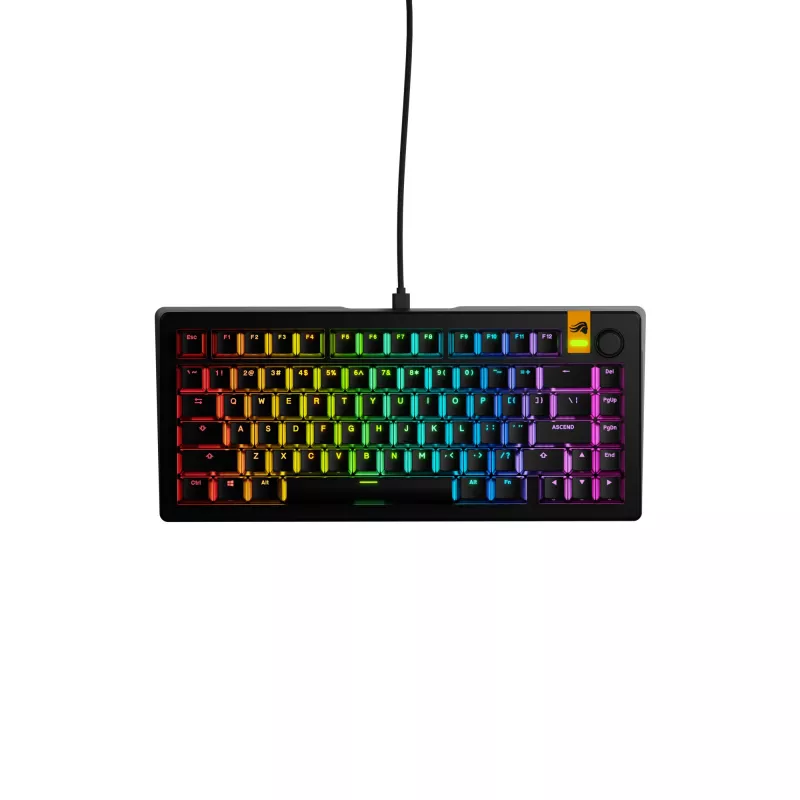 Glorious PC Gaming Race GMMK 3 HE Prebuilt klawiatura 75% Mechanical RGB Czarny