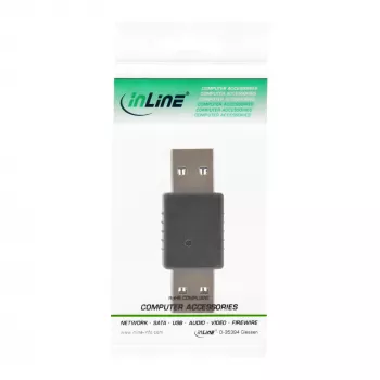 Adapter USB 3.0 Typ A męski / Typ A męski InLine 35300T