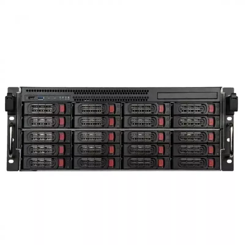 Obudowa HDD Silverstone SST-RM43-320-RS 20 dysków 2,5/3,5 cala Szary