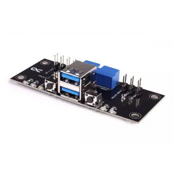 Blok wodny Alphacool 25057 Czarny 34mm x 82mm x 20mm