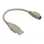 adapter kablowya USB Typ A męski / PS/2 żeński InLine 33102