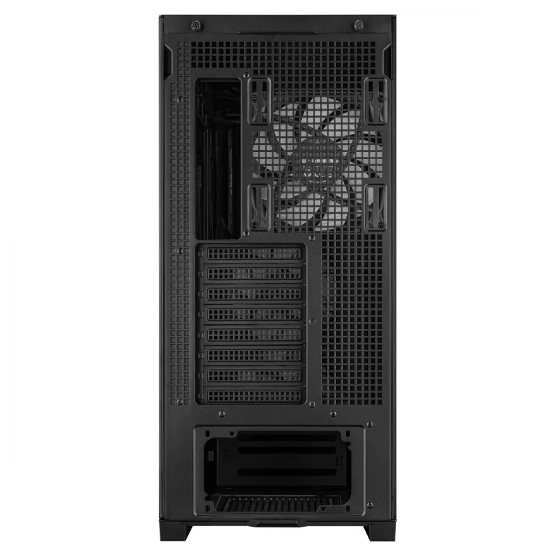 Obudowa PC ASUS TUF Gaming GT302 ARGB Midi Tower Czarna — Szkło hartowane, 3x140mm Przód + 1x140mm Tył, USB-C