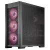 Obudowa PC ASUS TUF Gaming GT302 ARGB Midi Tower Czarna — Szkło hartowane, 3x140mm Przód + 1x140mm Tył, USB-C