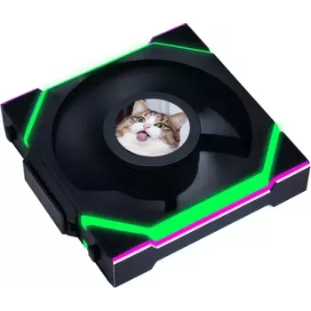Fan Lian Li UNI FAN SL Wireless LCD 120 12 cm Czarny 29.5 dB 50.08 cfm