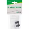 InLine Wewnętrzny adapter zasilania 180° ATX 6-pin męski żeński Czarny 26636E