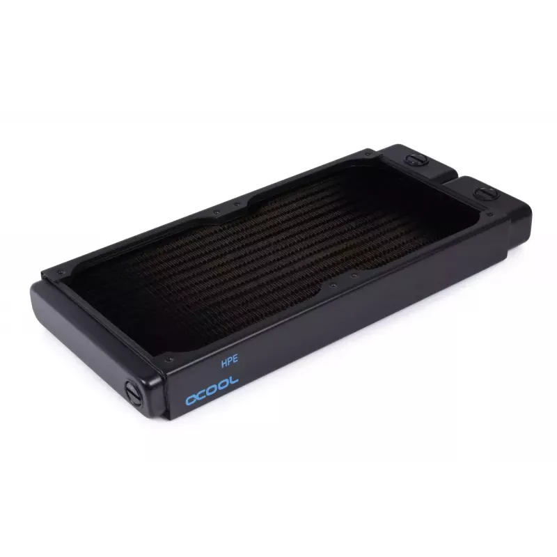 Radiator Alphacool 14376 mosiądz miedź stal czarny 124mm 271.5mm 30mm