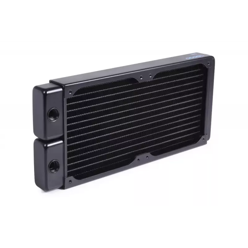 Radiator Alphacool 14376 mosiądz miedź stal czarny 124mm 271.5mm 30mm
