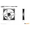be quiet! LIGHT WINGS LX 140mm PWM Wentylator obudowy komputera 14 cm Czarny 1 szt.