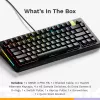 Klawiatura mechaniczna do gier GLORIOUS GMMK 3 PRO HE 75% przewodowa USB, QWERTY, RGB, czarna