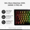 Klawiatura mechaniczna do gier GLORIOUS GMMK 3 PRO HE 75% przewodowa USB, QWERTY, RGB, czarna