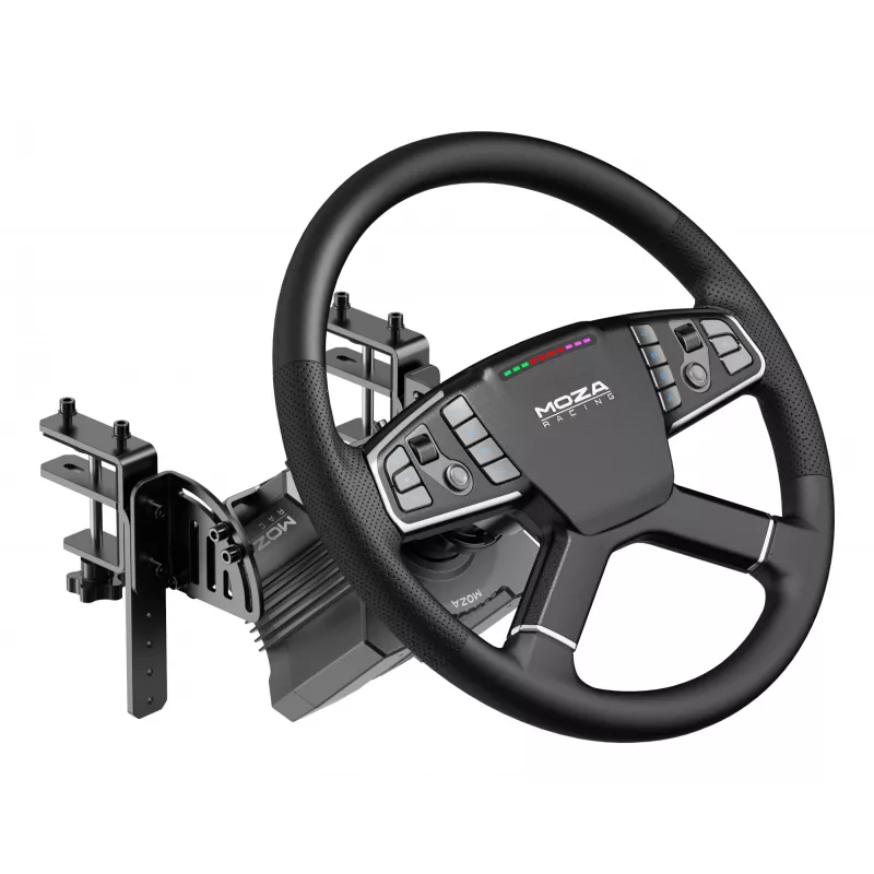 Moza Racing MOZA Trucking Bundle, kierownica wyścigowa, czarny, American Truck Simulator Euro Truck Simulator 2, CE, 470 mm, 310 mm