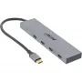 InLine USB 3.2 Gen.2 Hub (10 Gb/s), 4 porty USB-C, OTG, aluminiowa obudowa