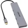 InLine USB 3.2 Gen.2 Hub (10 Gb/s), 4 porty USB-C, OTG, aluminiowa obudowa