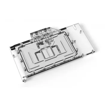 Blok wodny + backplate Alphacool Eisblock Aurora Acryl Aluminium Miedź Transparentny