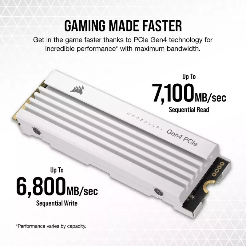 Dysk SSD Corsair 2 TB M.2 PCI Express 4.0 MP600 PRO LPX