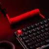 Zwinięty kabel USB GLORIOUS dla GMMK Crimson czerwony — odłączany kabel do klawiatury, zwinięta konstrukcja