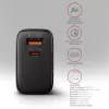 Ładowarka Axagon ACU-PQ45 QC 3.0 4.0 AFC FCP PPS PD 45W Czarna