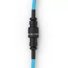 Kabel USB zwijany GLORIOUS GMMK Electric niebieski — Odłączany kabel do klawiatury, złącza kątowe