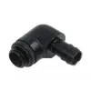 Złączka Alphacool 17136 mosiężna czarna 35 mm szerokości 17 mm głębokości 29 mm wysokości