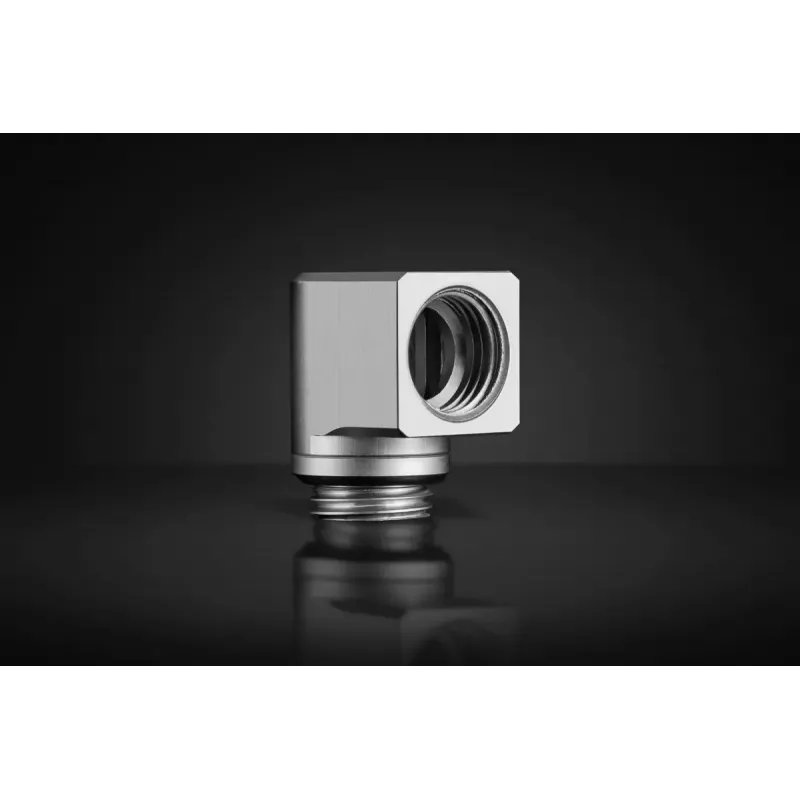 Złączka do systemu chłodzenia komputera ek water blocks — mosiądz wykończenie satynowa stal/tytan wysokość 20,8 mm średnica 16,5 mm