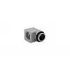 Złączka do systemu chłodzenia komputera ek water blocks — mosiądz wykończenie satynowa stal/tytan wysokość 20,8 mm średnica 16,5 mm