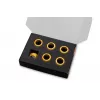 Pierścień zaciskowy EK Water Blocks Aluminium Złoty 6 szt