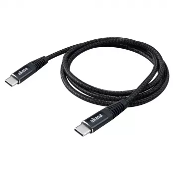 Kabel USB Akasa AK-CBUB54-10BK 1m USB C Czarny