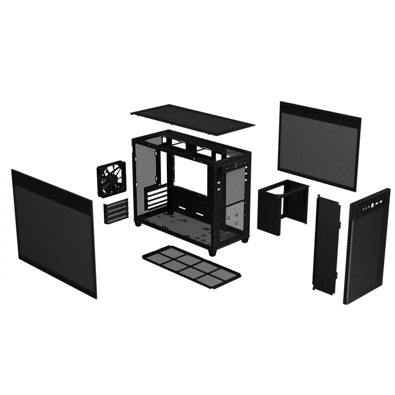 ASUS AP201 PRIME CASE TG Mini Tower Czarny