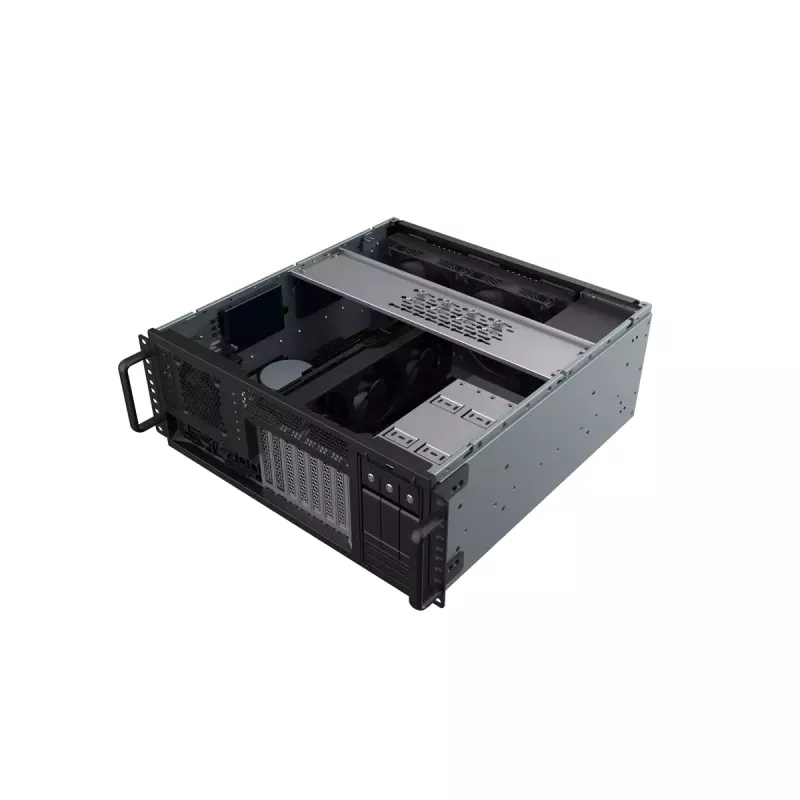 Obudowa serwerowa SilverStone RM46-502-I Czarna ATX 1x80mm wentylator