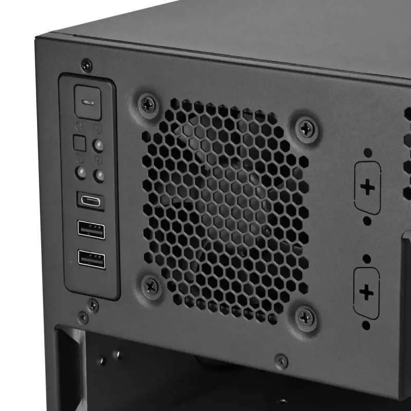 Obudowa serwerowa SilverStone RM46-502-I Czarna ATX 1x80mm wentylator