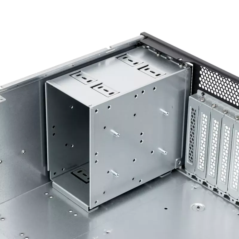 Obudowa serwerowa SilverStone RM46-502-I Czarna ATX 1x80mm wentylator