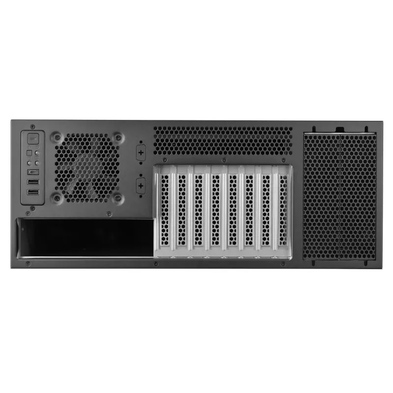 Obudowa serwerowa SilverStone RM46-502-I Czarna ATX 1x80mm wentylator