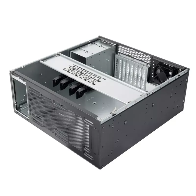 Obudowa serwerowa SilverStone RM46-502-I Czarna ATX 1x80mm wentylator
