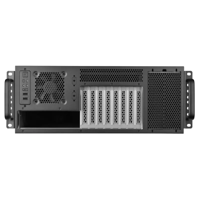 Obudowa serwerowa SilverStone RM46-502-I Czarna ATX 1x80mm wentylator