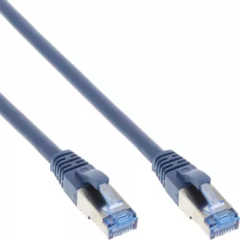 InLine Patch kabel S/FTP PiMF Cat.6A halogen free 500MHz niebieski 1.5m