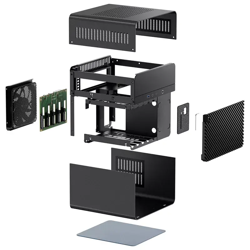Obudowa PC Jonsbo N2 Cube Czarna