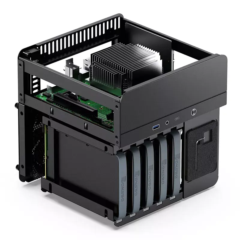 Obudowa PC Jonsbo N2 Cube Czarna